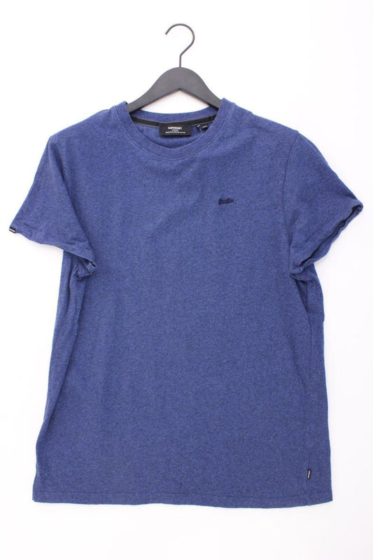 Superdry T-Shirt für Herren Gr. XXL Kurzarm blau