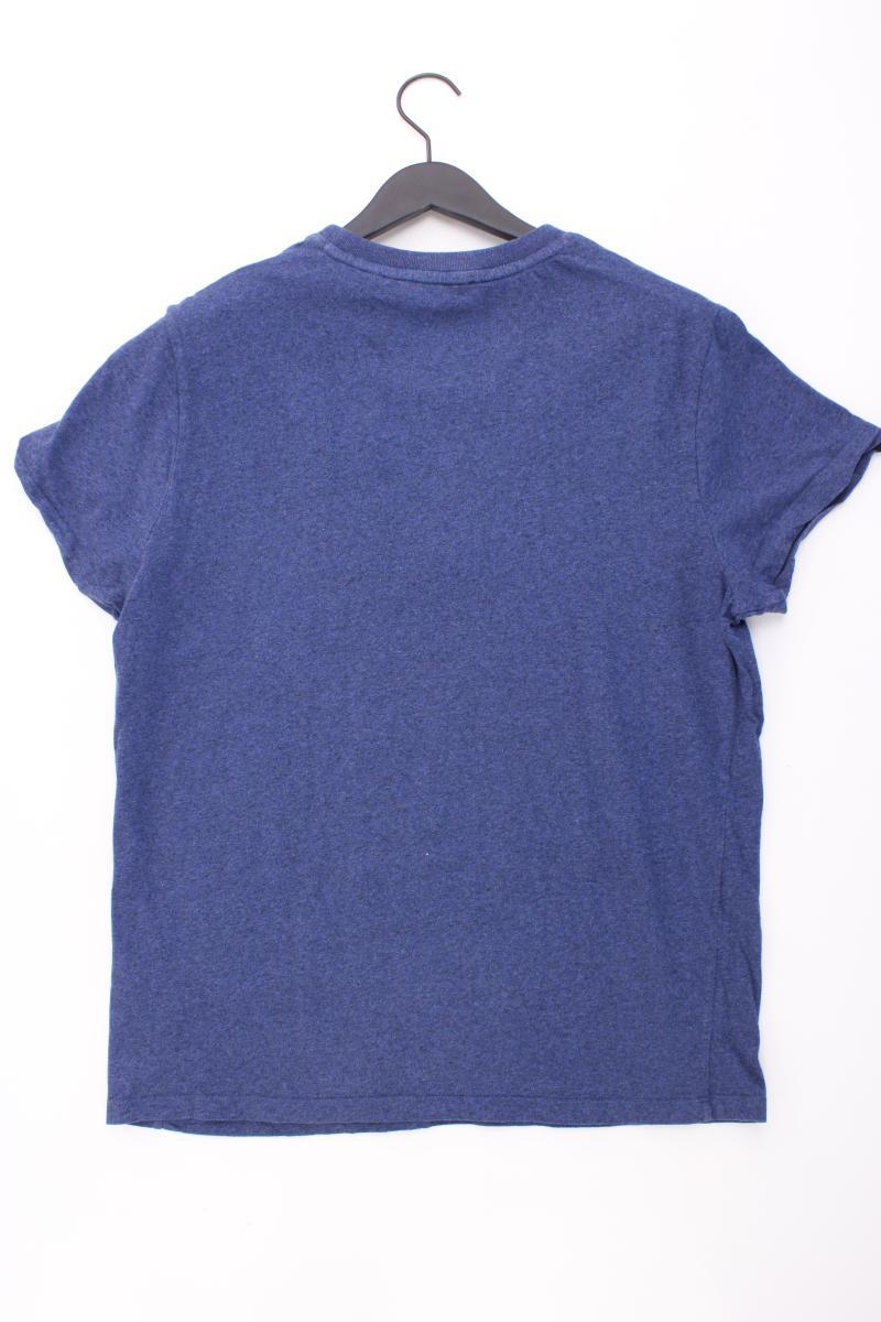 Superdry T-Shirt für Herren Gr. XXL Kurzarm blau