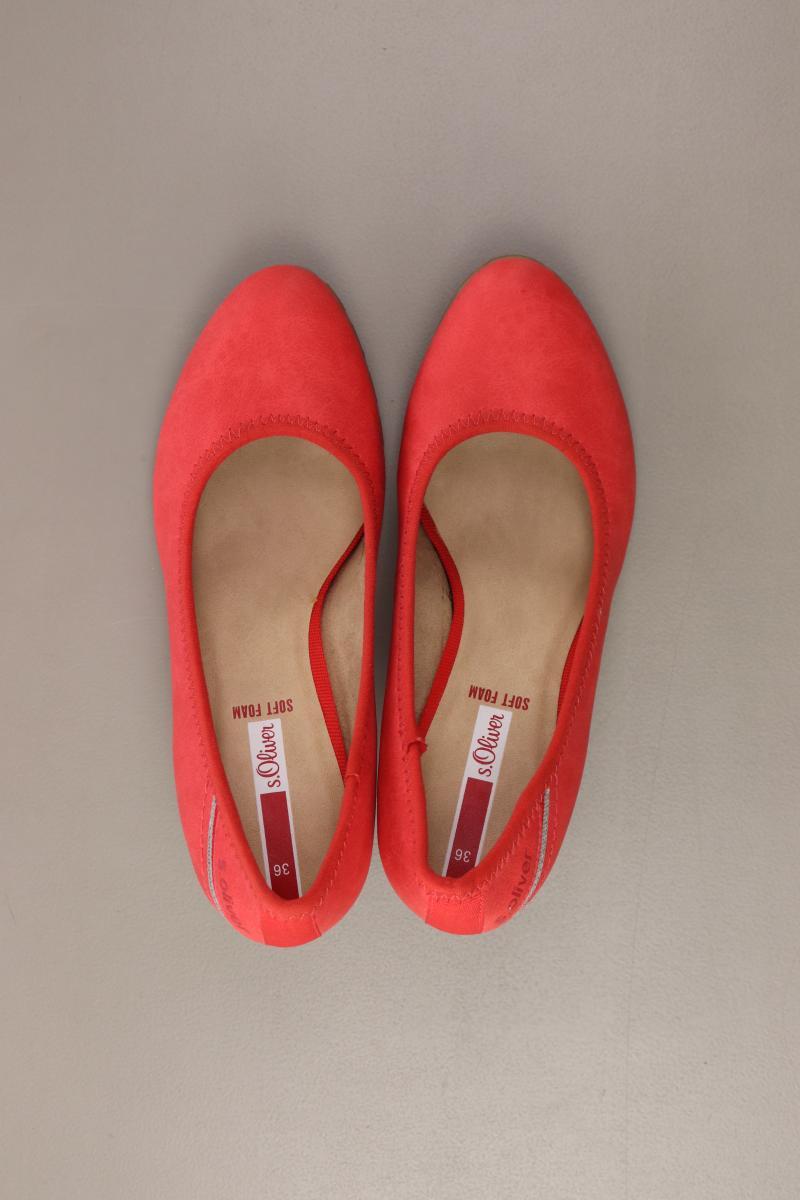 s.Oliver Pumps Gr. 36 neu mit Etikett Neupreis: 39,99€! rot