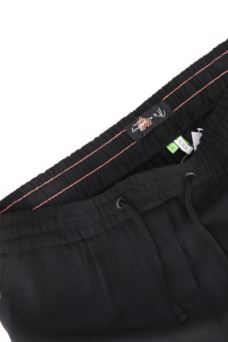 Cecil 7/8 Hose Gr. XL schwarz aus Viskose