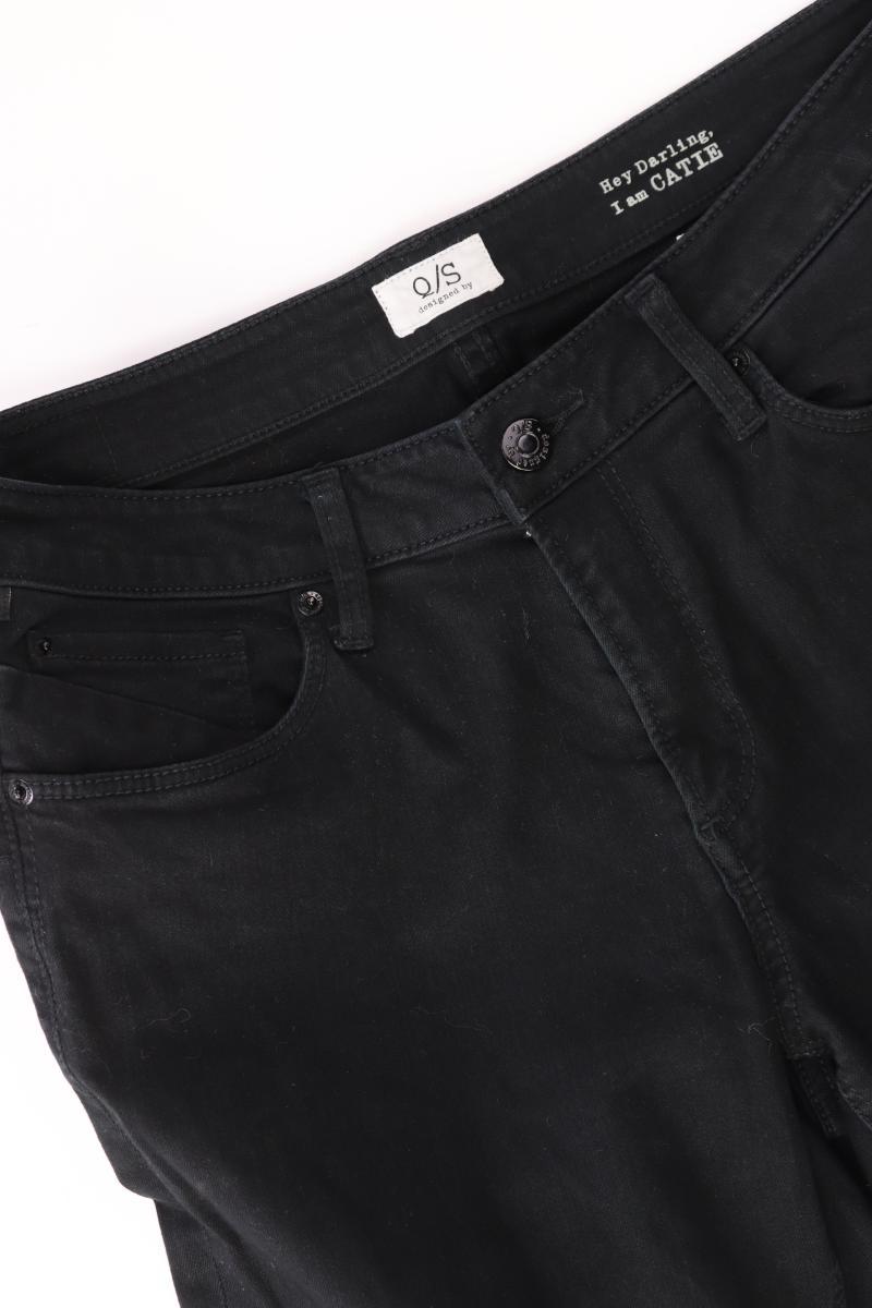 QS by s.Oliver Straight Jeans Gr. L/L30 schwarz aus Baumwolle