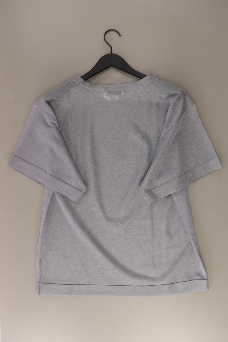 Zara T-Shirt Gr. S Kurzarm grau aus Polyester