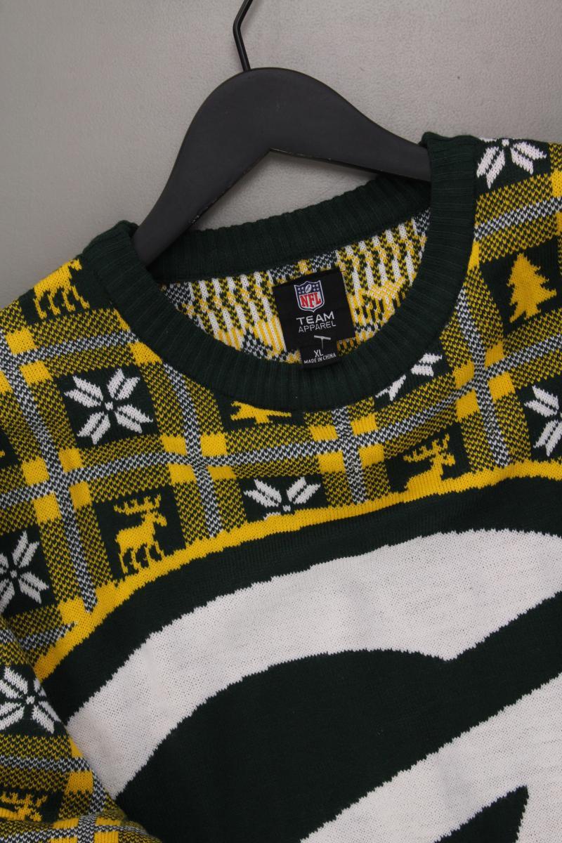 NFL Green Bay Packers Strickpullover für Herren Gr. XL grün aus Polyacryl