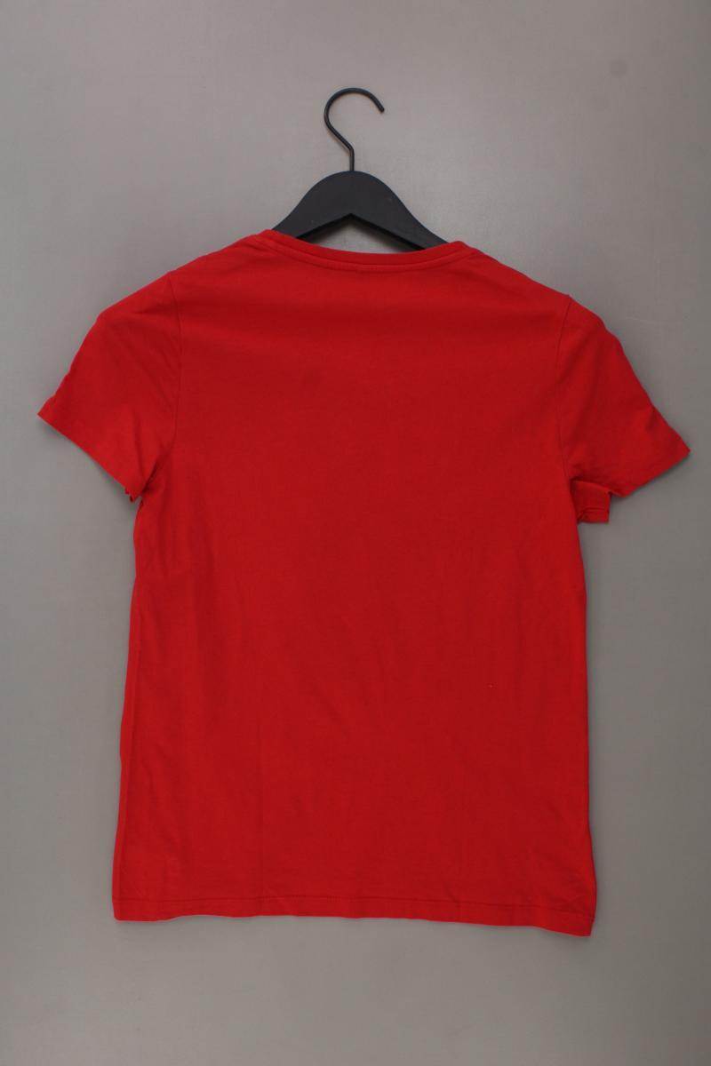 Only Weihnachtsshirt Gr. M Kurzarm mit Pailletten rot