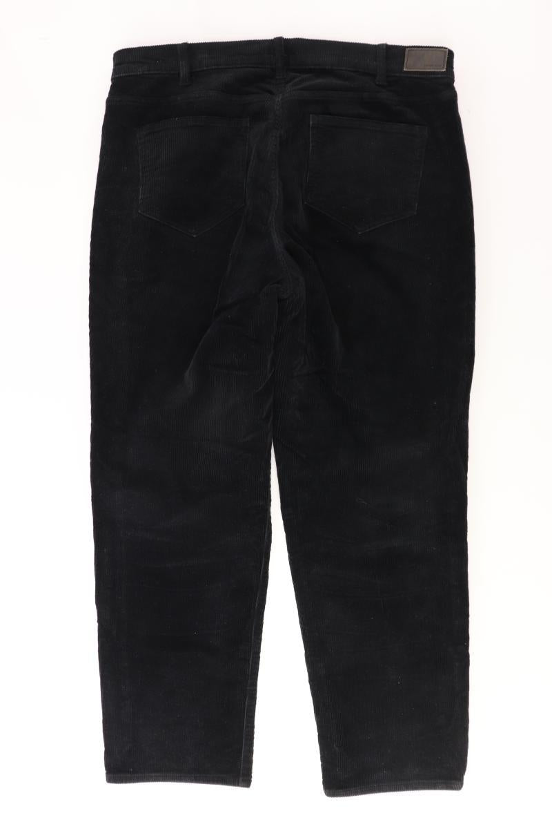 Lands' End Straight Jeans Gr. 48 schwarz aus Baumwolle