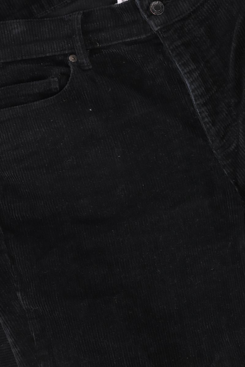 Lands' End Straight Jeans Gr. 48 schwarz aus Baumwolle