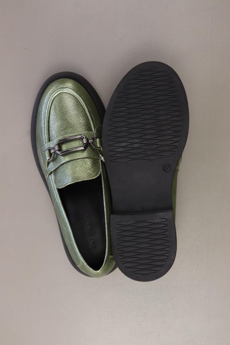 Pat Calvin Loafers Gr. 37 grün aus Leder