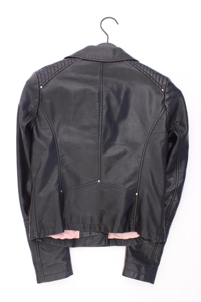 Only Kunstlederjacke Gr. 36 schwarz aus Polyurethan