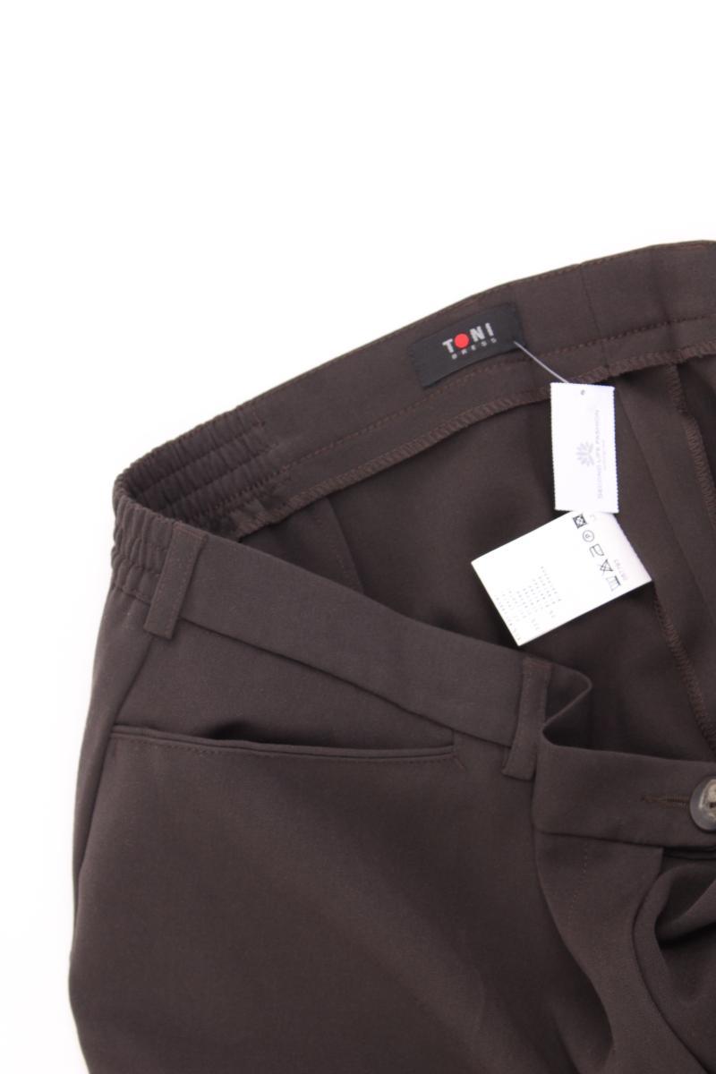 TONI Anzughose Gr. Kurzgröße 48 braun aus Polyester