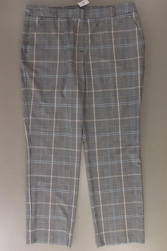 C&A Hose Gr. 46 kariert grau aus Polyester
