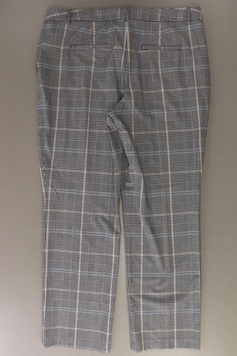C&A Hose Gr. 46 kariert grau aus Polyester