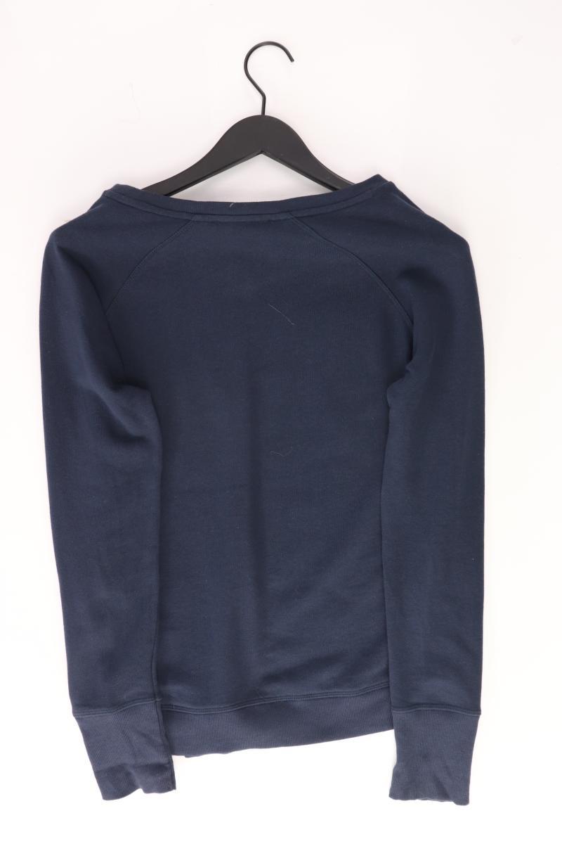 Tom Tailor (Denim) Langarmpullover Gr. S mit Pailletten blau aus Baumwolle