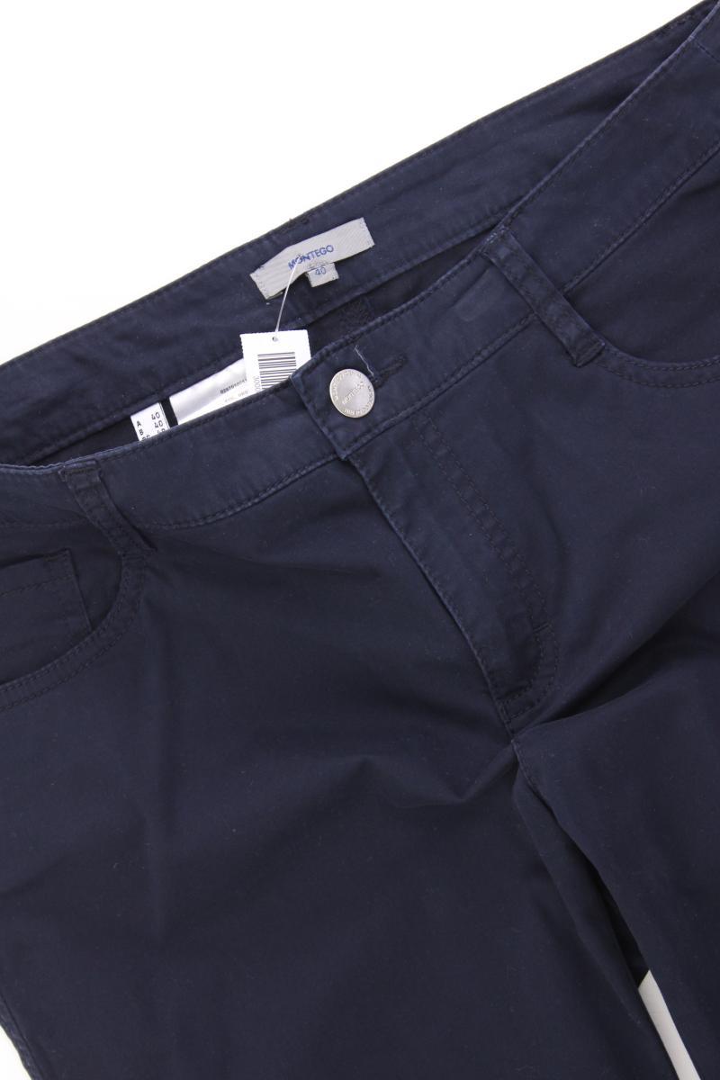 Montego Five-Pocket-Hose Gr. 40 blau aus Baumwolle