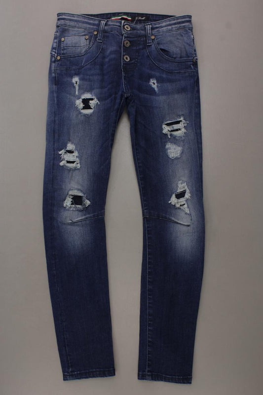 Please Skinny Jeans Gr. XS blau aus Baumwolle