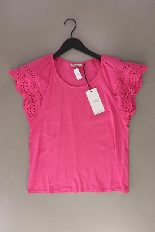 Broadway T-Shirt Gr. M neu mit Etikett Kurzarm pink aus Baumwolle