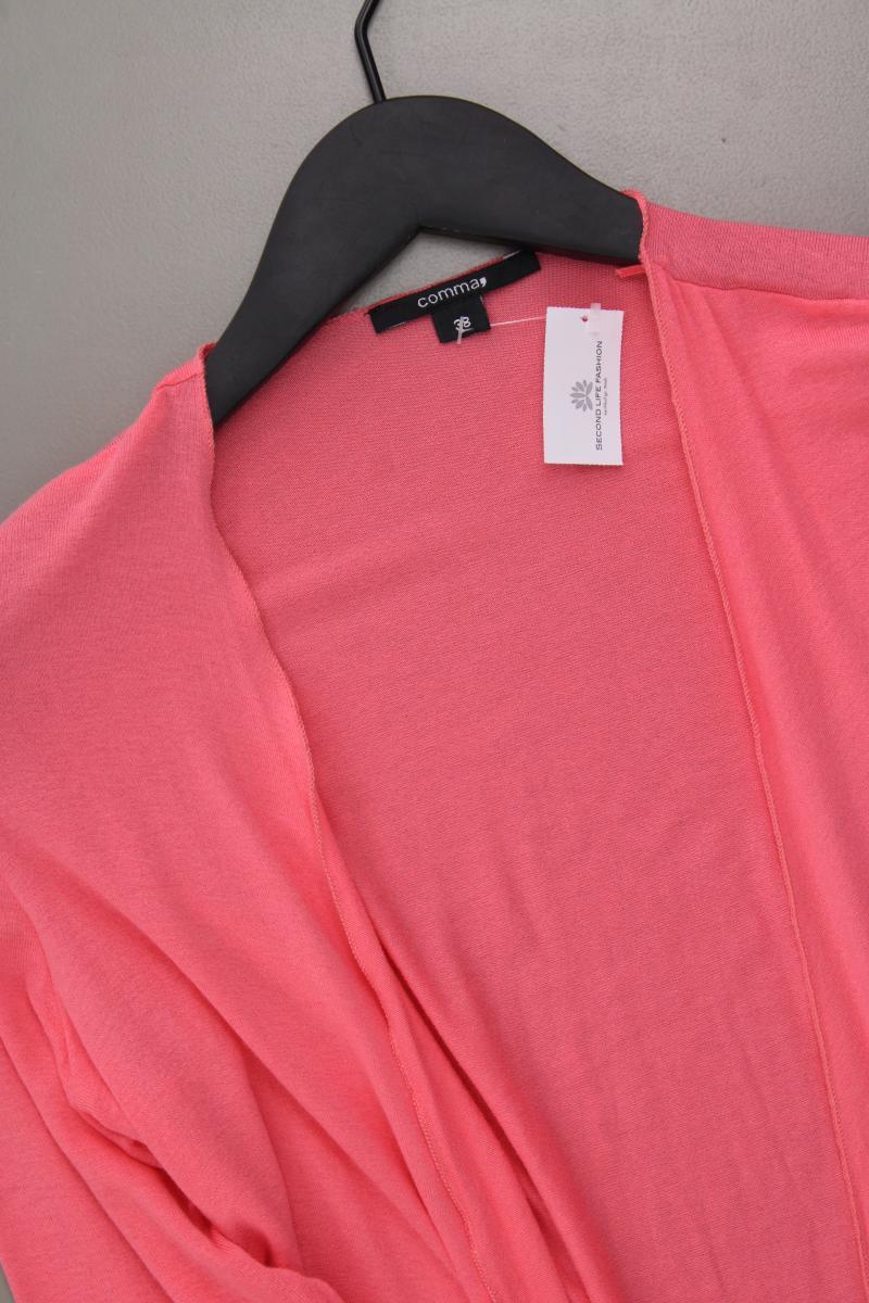 comma, Strickjacke Gr. 38 neuwertig Langarm pink aus Viskose