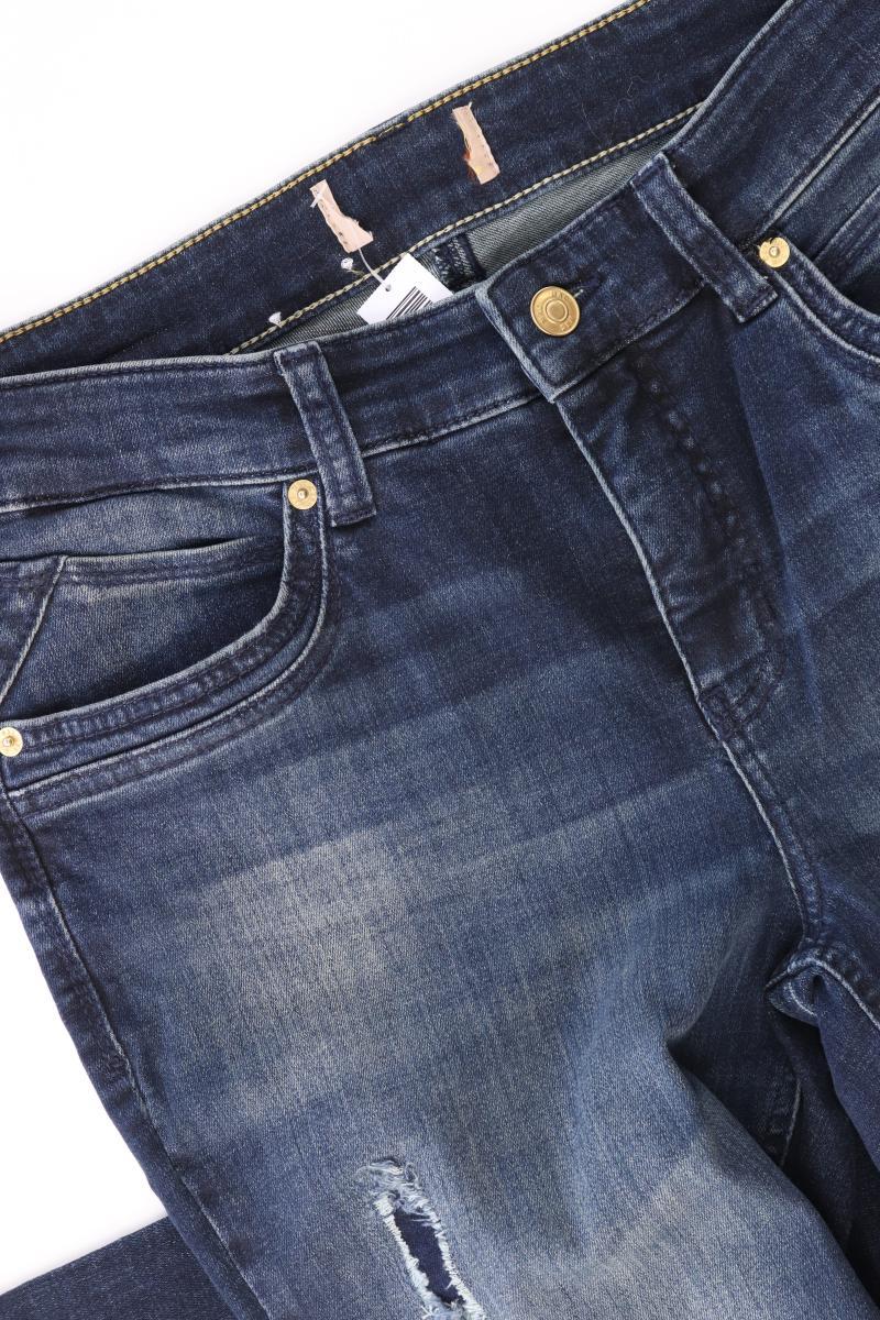 MAC Straight Jeans Gr. 38/L30 blau aus Baumwolle