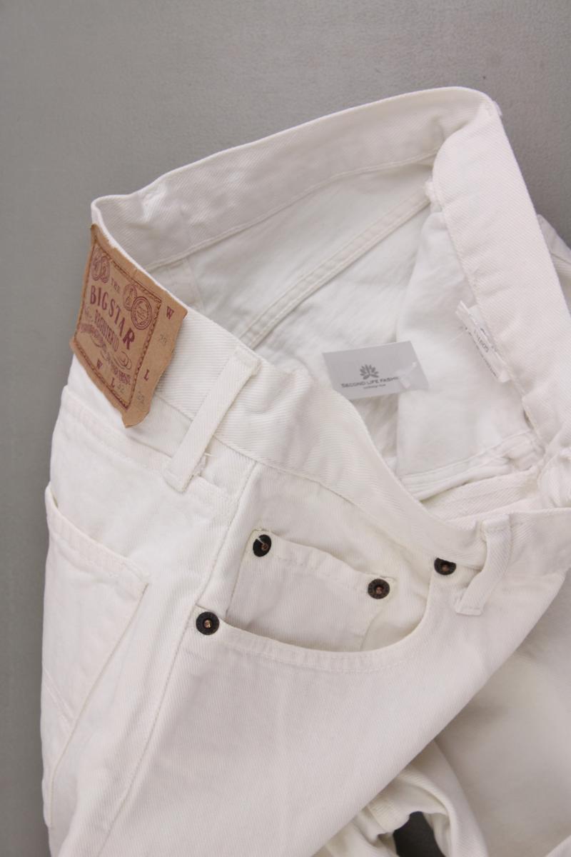 Mom Jeans Gr. w28/L32 Vintage creme aus Baumwolle