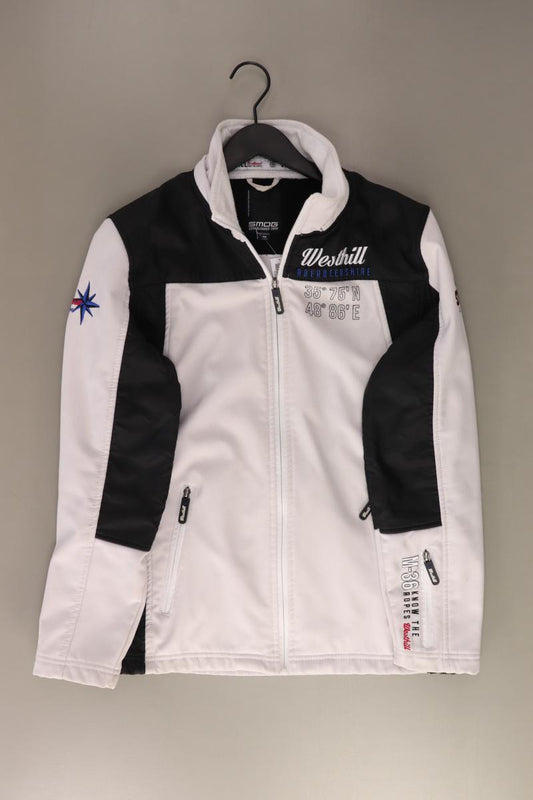 Smog Jacke für Herren Gr. M weiß aus Polyester