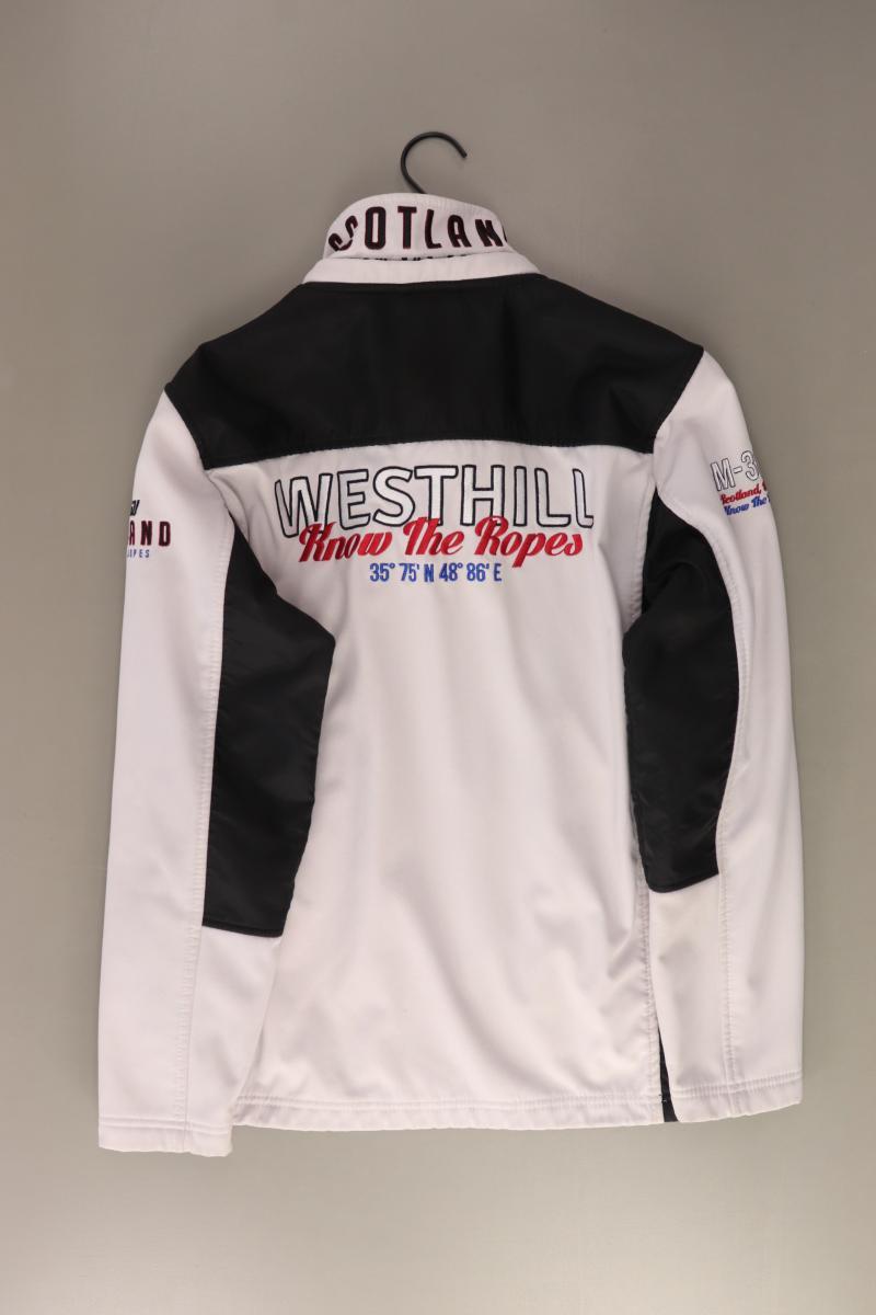 Smog Jacke für Herren Gr. M weiß aus Polyester