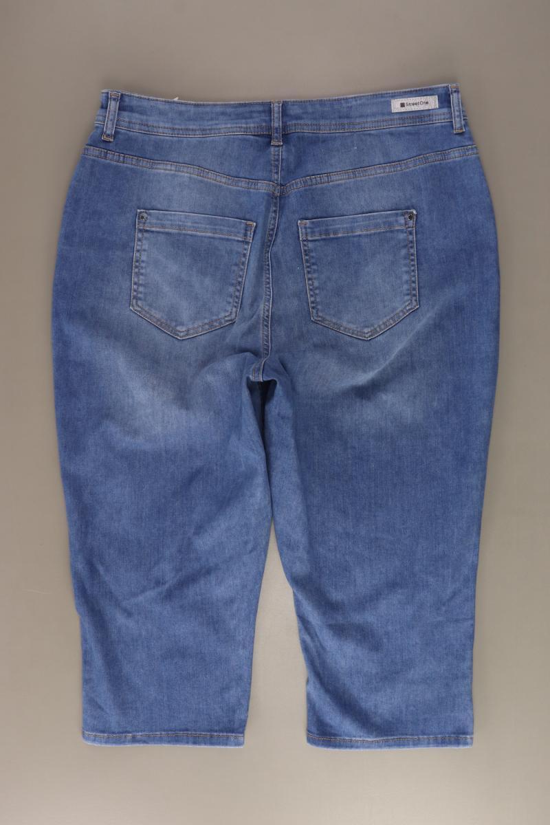 Street One 3/4 Jeans Gr. W34 blau aus Baumwolle