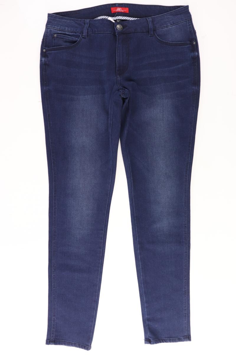 s.Oliver Straight Jeans Gr. 44 blau aus Baumwolle