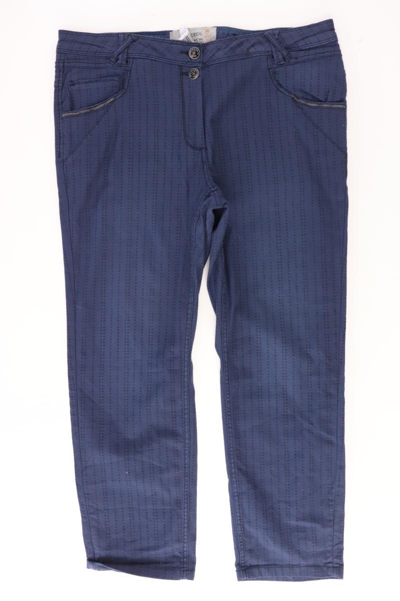 Cecil Hose Gr. W34 blau aus Baumwolle