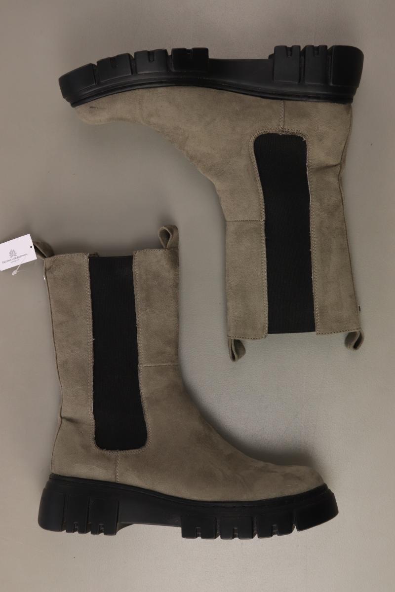 Catwalk Absatzstiefel Gr. 39 neuwertig grau