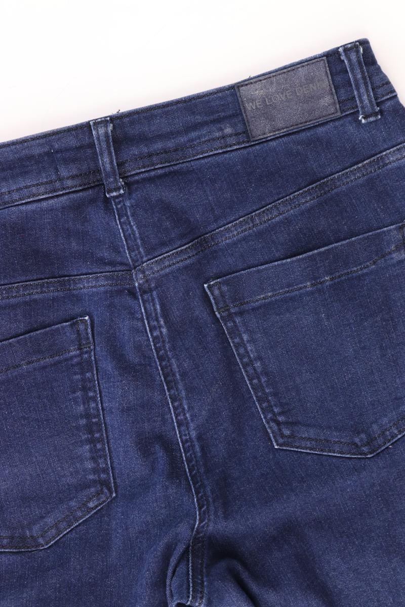 Cecil Straight Jeans Gr. W32 blau aus Baumwolle