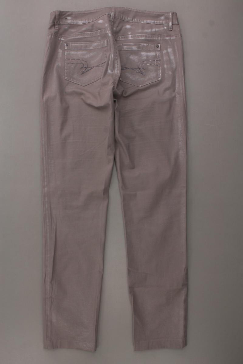 Street One Hose Gr. 36/L32 Modell Maggie mit Glitzer braun aus Baumwolle