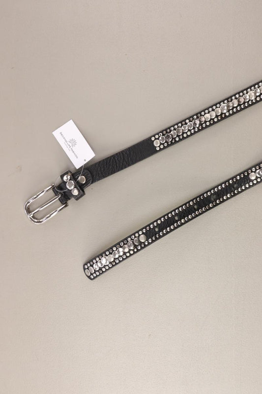 Hallhuber Gürtel Größe 85 schwarz aus Leder
