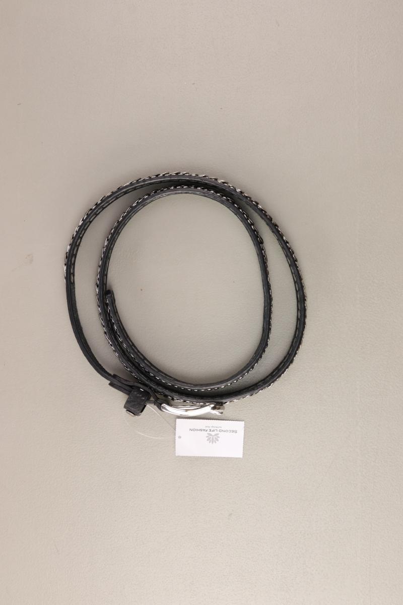 Hallhuber Gürtel Größe 85 schwarz aus Leder