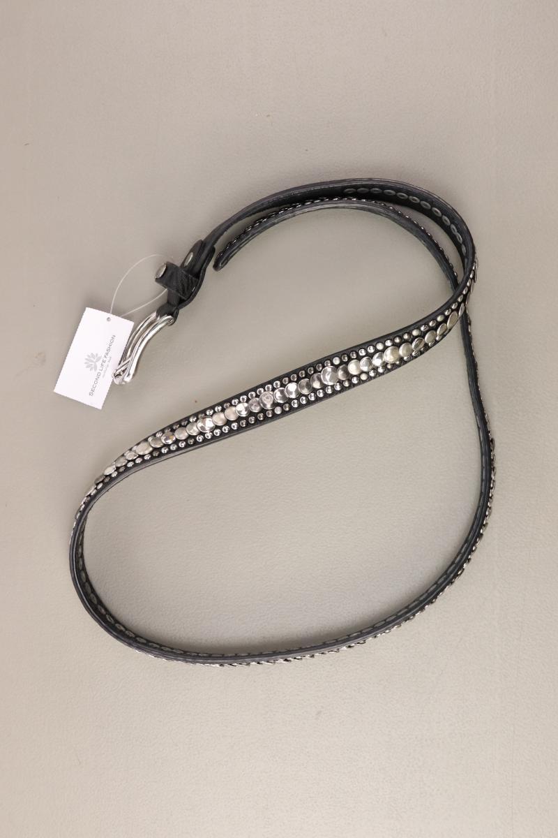 Hallhuber Gürtel Größe 85 schwarz aus Leder