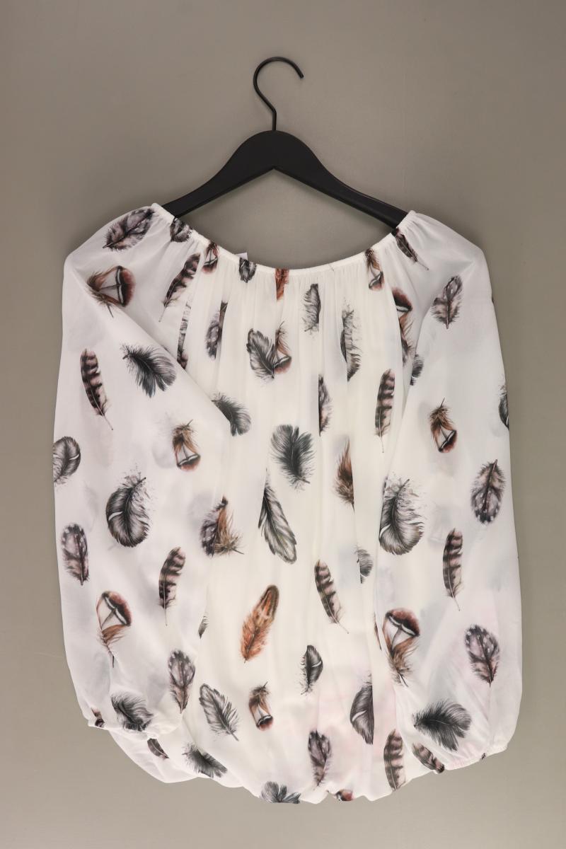 Made in Italy Bluse Gr. OneSize neu mit Etikett Langarm mit Carmen-Ausschnitt