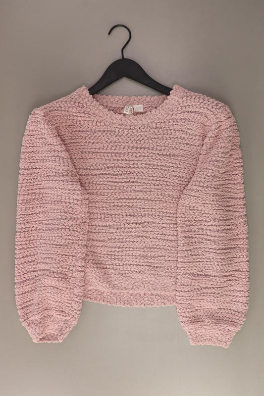 H&M Divided Pullover Gr. M rosa aus Polyester