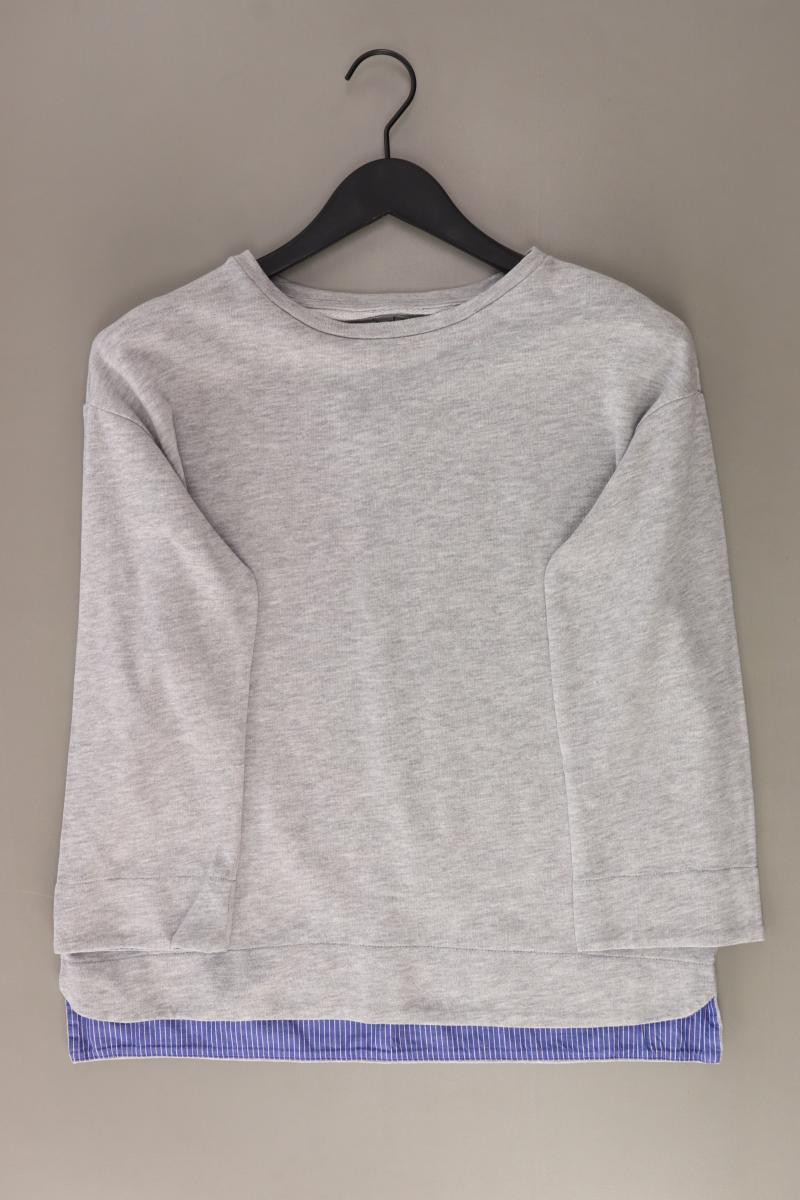 edc by Esprit Langarmpullover Gr. M grau aus Baumwolle