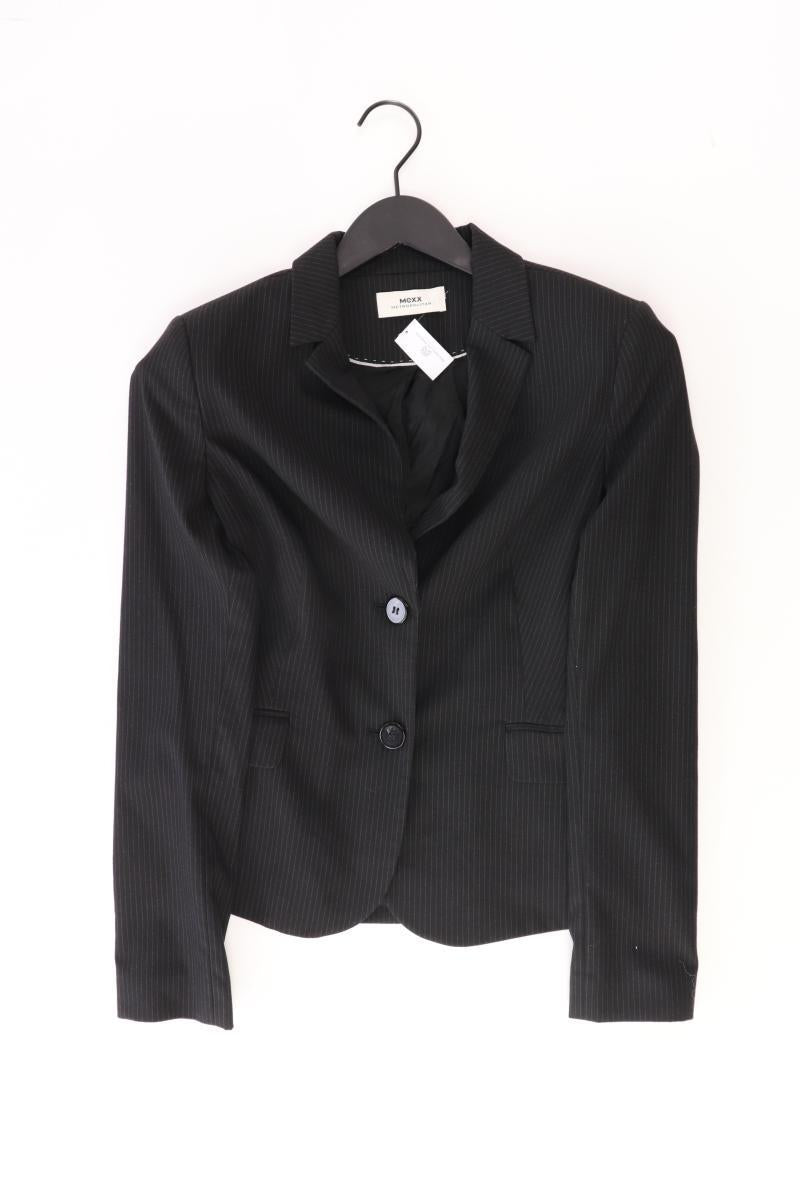 Mexx Regular Blazer Gr. 32 gestreift schwarz aus Polyester