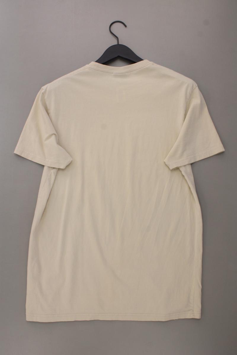 Ragman T-Shirt für Herren Gr. L Kurzarm creme aus Baumwolle