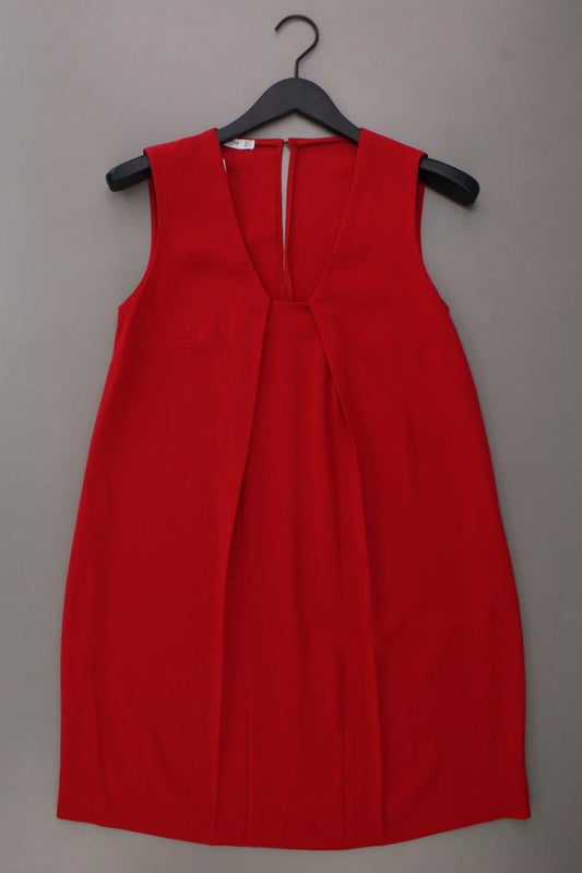 Mango Abendkleid Gr. S Ärmellos rot aus Polyester