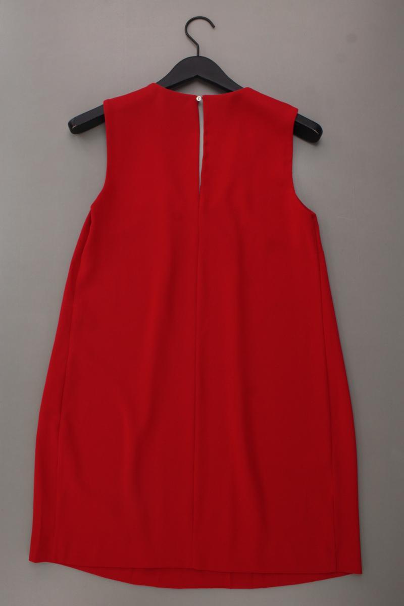 Mango Abendkleid Gr. S Ärmellos rot aus Polyester