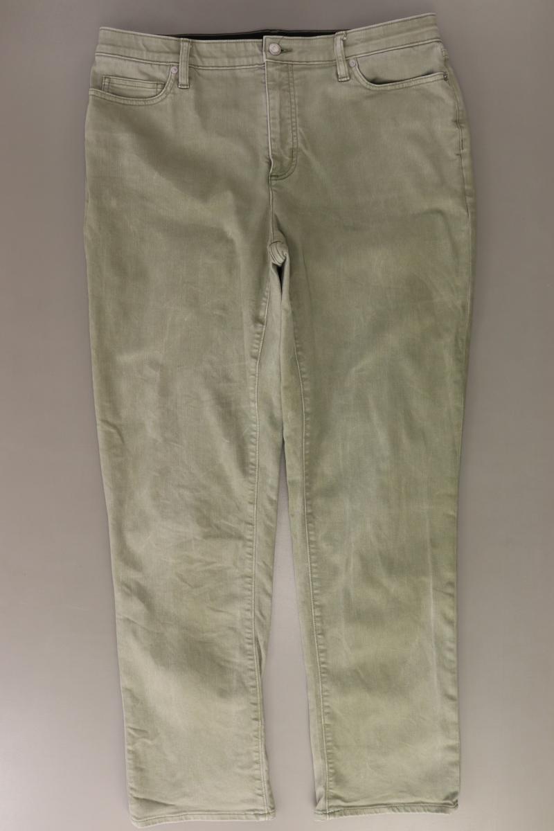 Lands' End Straight Jeans Gr. 46 olivgrün aus Baumwolle