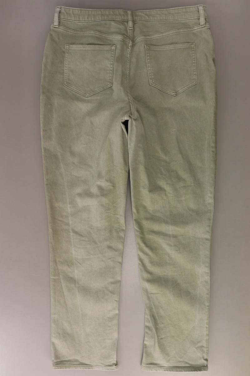 Lands' End Straight Jeans Gr. 46 olivgrün aus Baumwolle