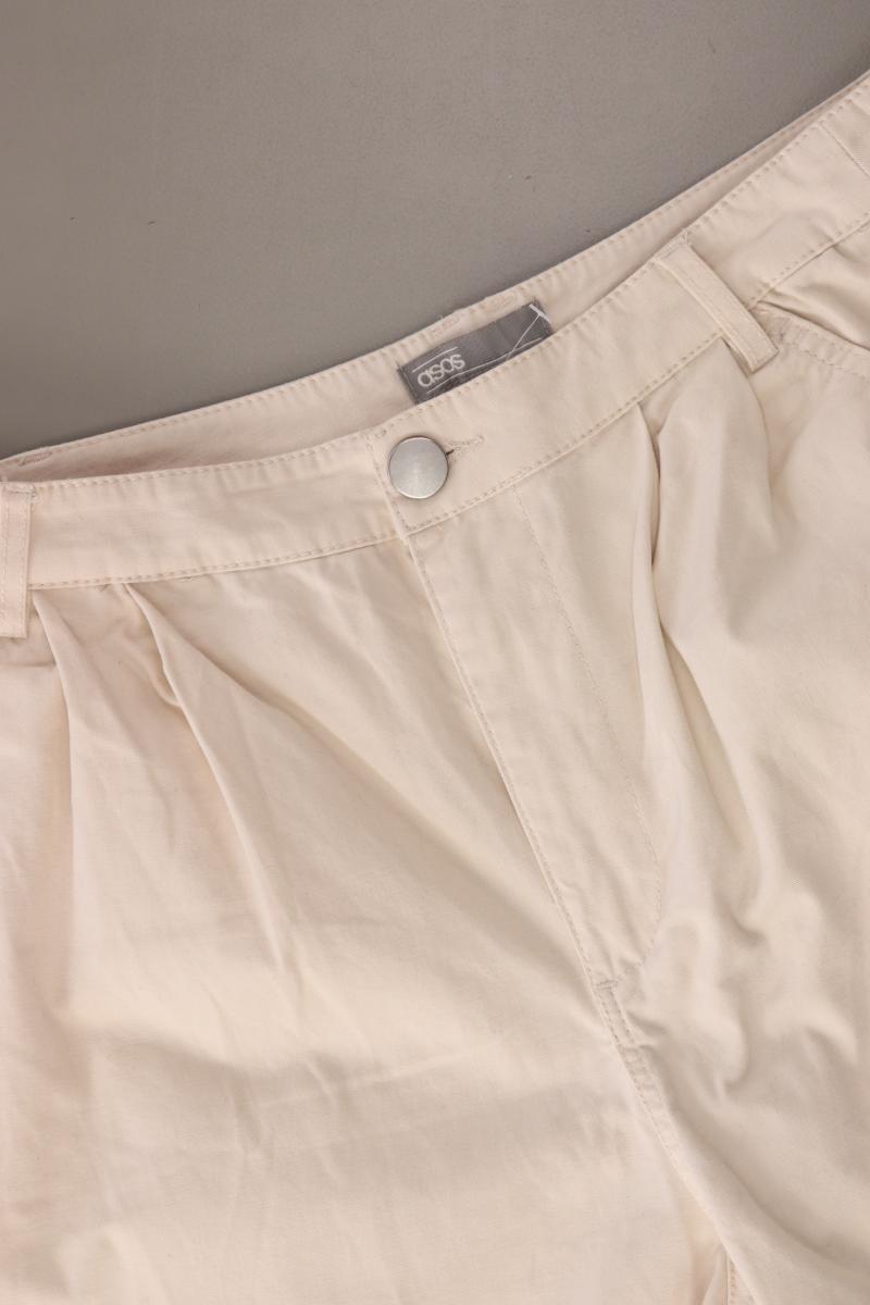 Asos Hose Gr. 38 creme aus Baumwolle