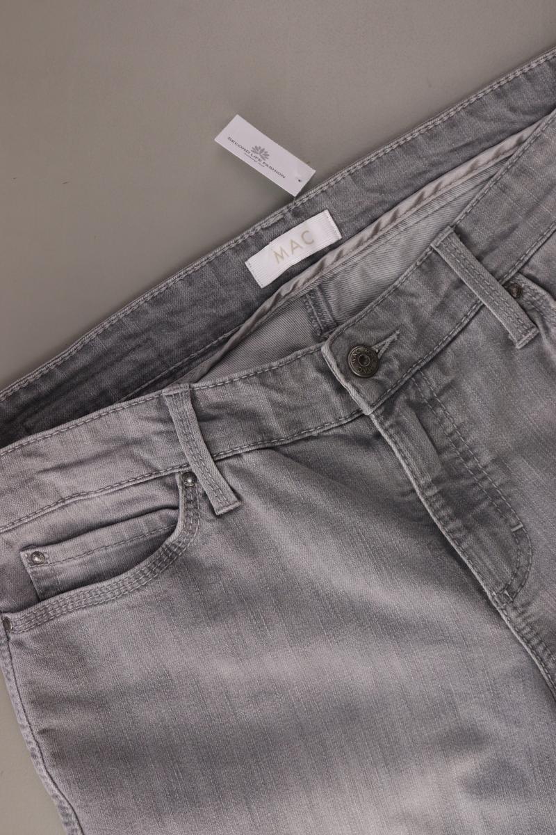 MAC Straight Jeans Gr. 42/L30 grau aus Baumwolle