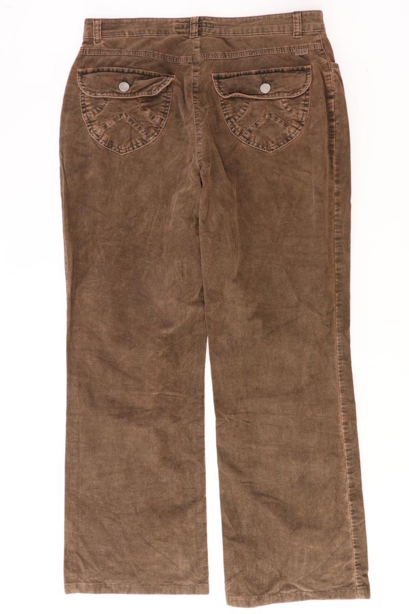 MAC Hose Gr. 42/L32 braun aus Baumwolle