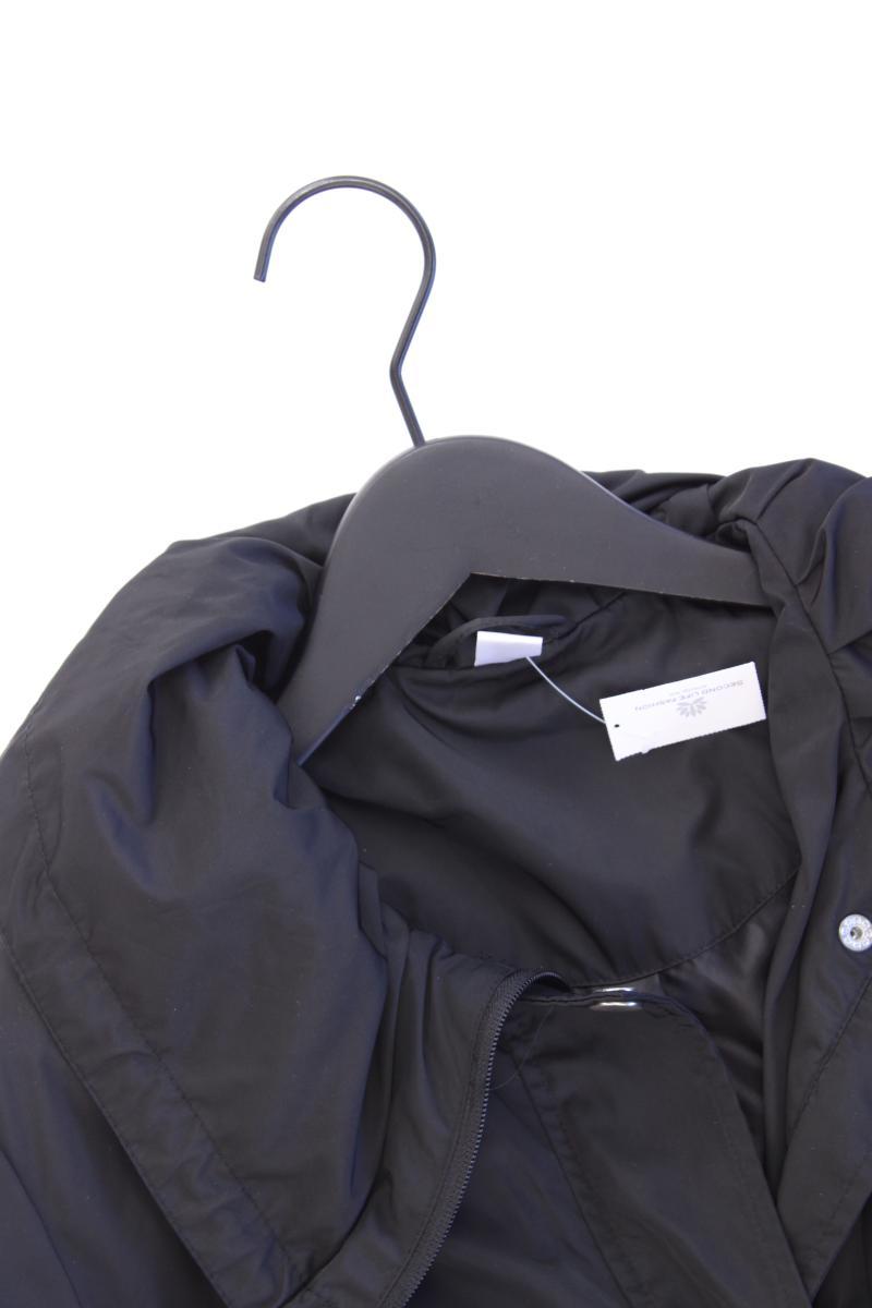 Übergangsmantel Gr. 44 schwarz aus Polyester