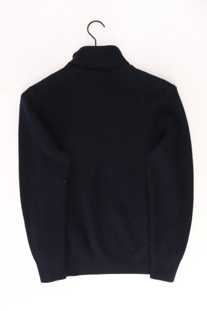 Strellson Rollkragenpullover für Herren Gr. L blau aus Polyacryl