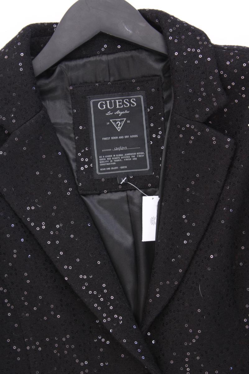 Guess Classic Blazer Gr. L mit Pailletten schwarz aus Viskose