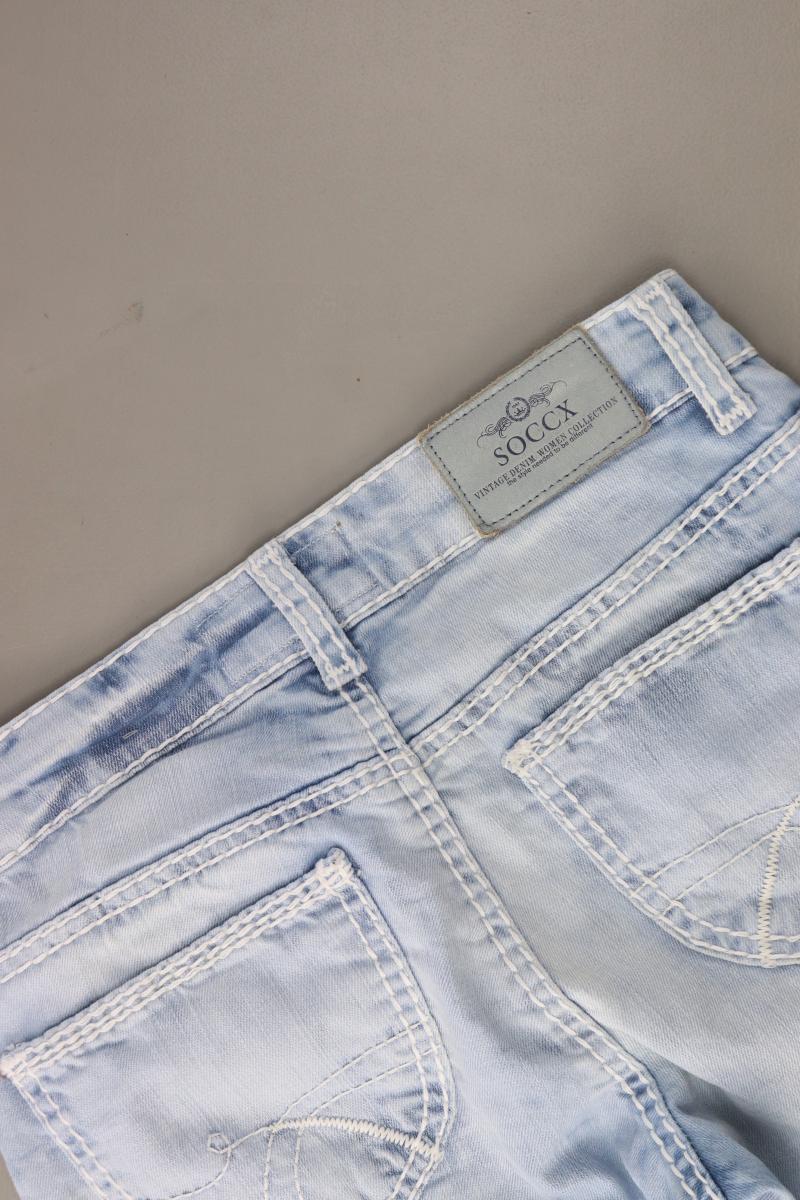 Soccx Skinny Jeans Gr. W26/L30 neuwertig blau