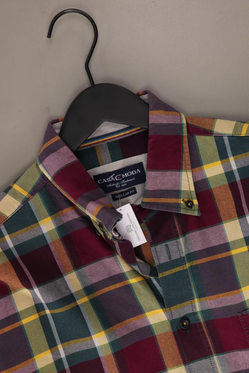 Casa Moda Karohemd für Herren Gr. XL kariert Langarm mehrfarbig
